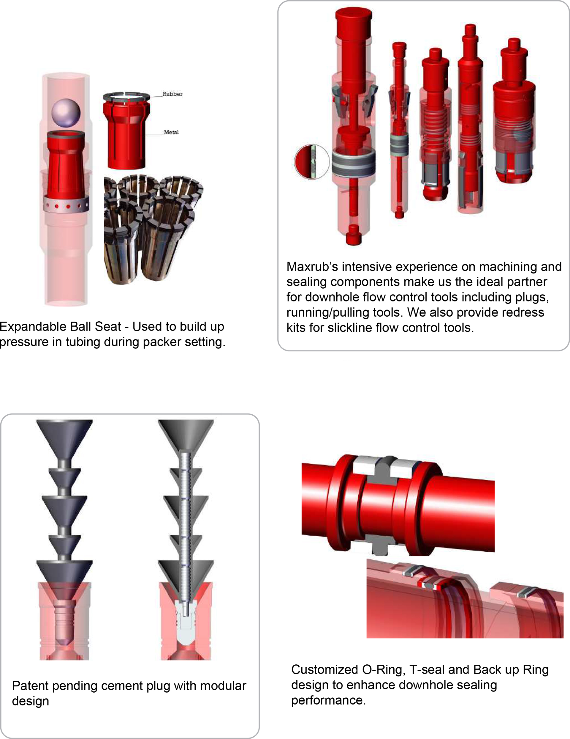 Downhole Seal Stacks